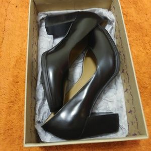 Clark's Kadri Leah Black Leather Shoe